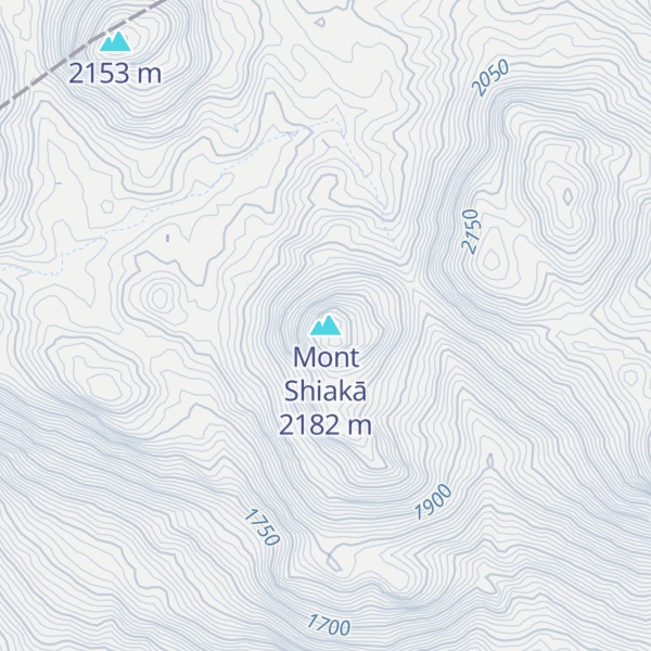 Map of Mont Shiakā