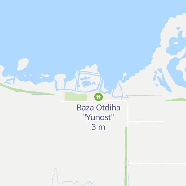 Map of Ribolovno-ohotnichya Baza "Rai Ribaka"
