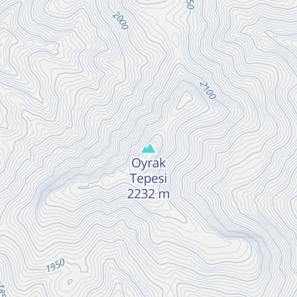 Map of Oyrak Tepesi