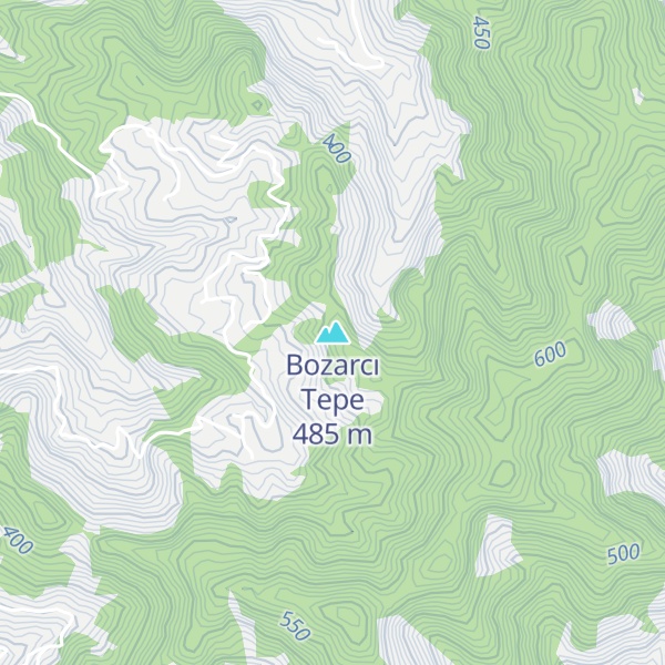 Map of Bozarcı Tepe