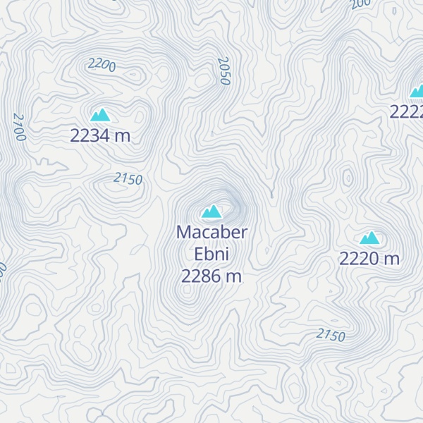 Map of Macaber Ebni
