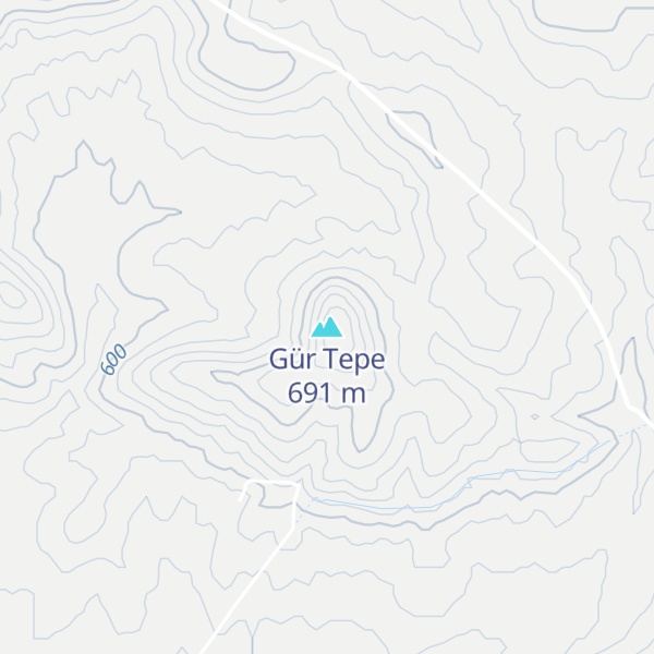 Map of Gür Tepe