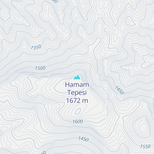 Map of Hamam Tepesi
