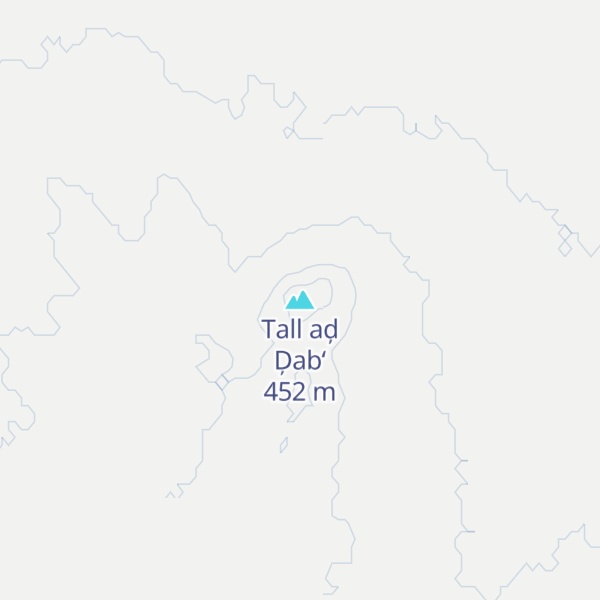 Map of Tall aḑ Ḑab‘