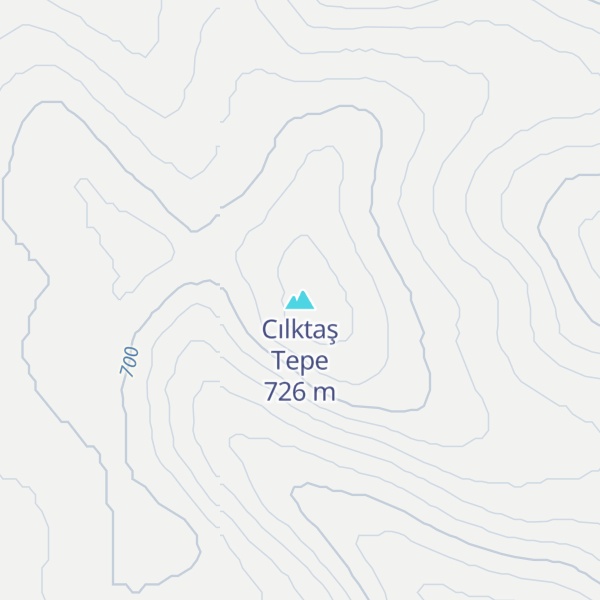Map of Cılktaş Tepe