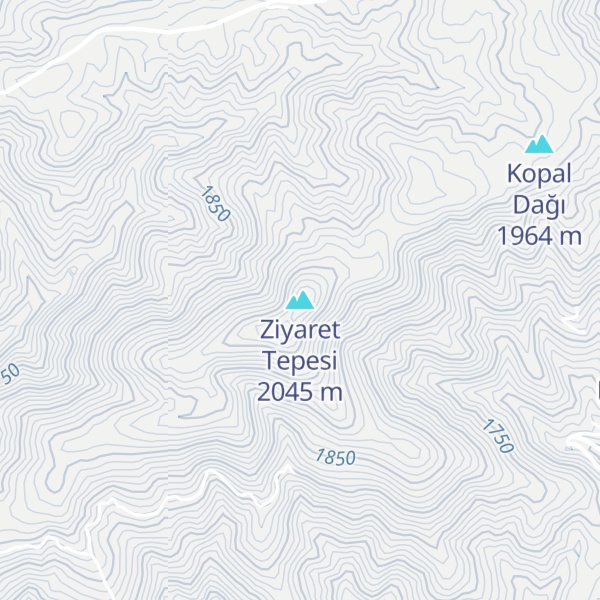 Map of Ziyaret Tepesi