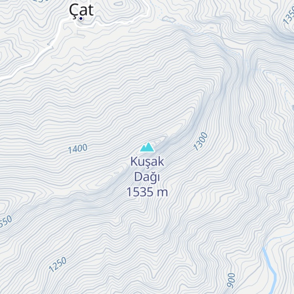 Map of Kuşak Dağı