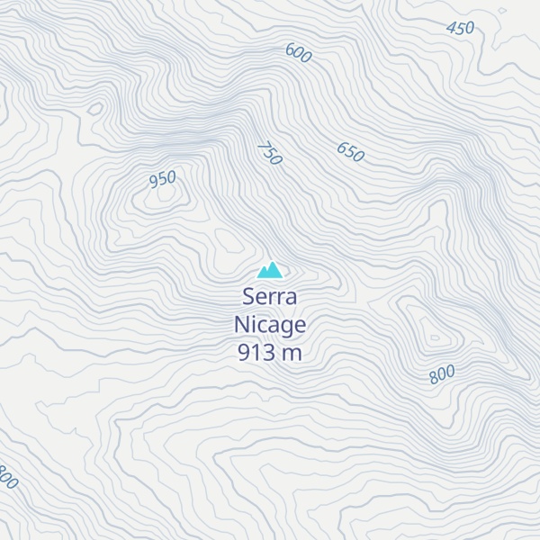 Map of Serra Nicage