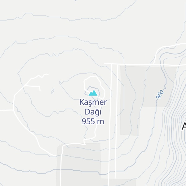 Map of Kaşmer Dağı