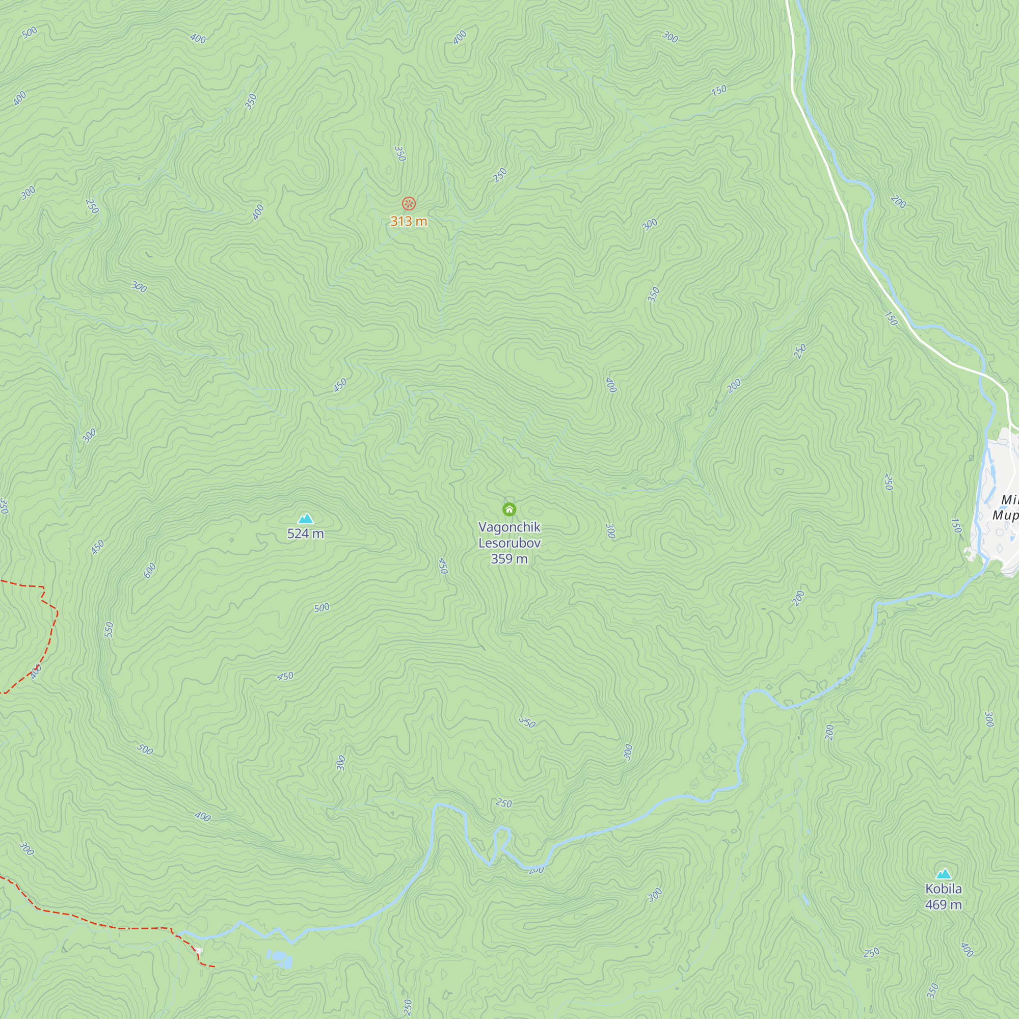 Vagonchik Lesorubov map