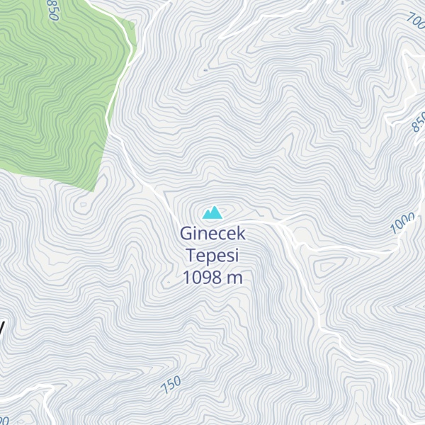 Map of Ginecek Tepesi