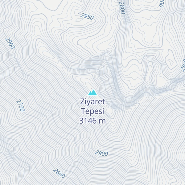 Map of Ziyaret Tepesi