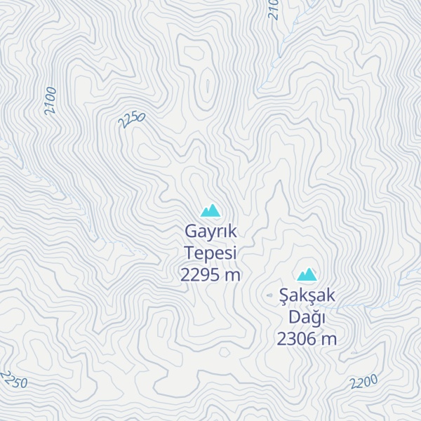Map of Gayrık Tepesi