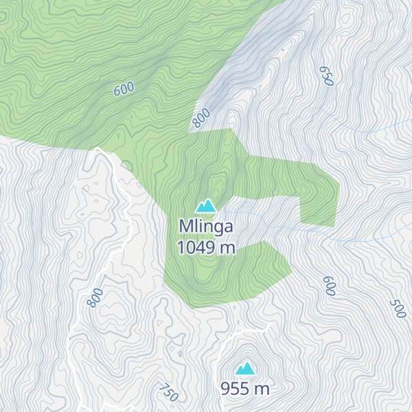 Map of Mlinga