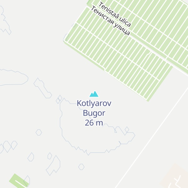 Map of Kotlyarov Bugor