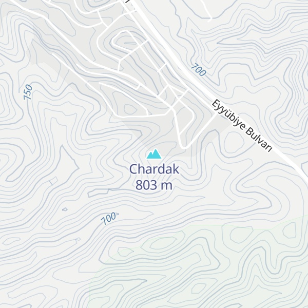 Map of Chardak