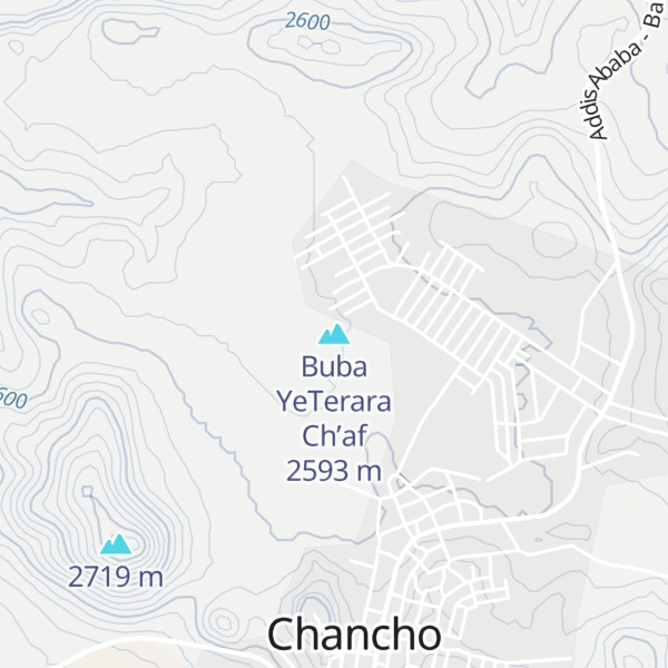 Map of Buba YeTerara Ch’af