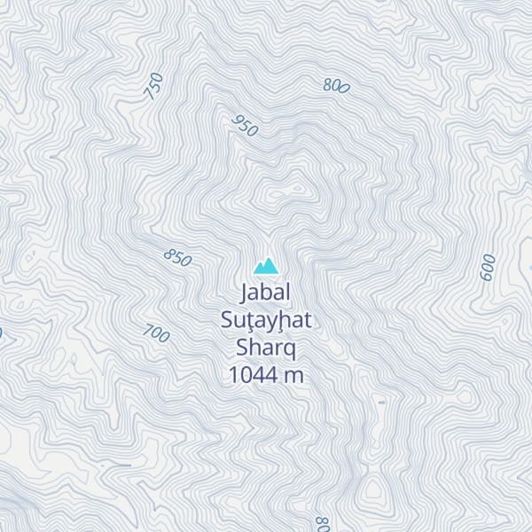 Map of Jabal Suţayḩat Sharq