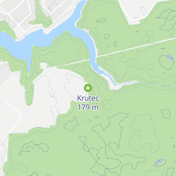 Map of Krutec