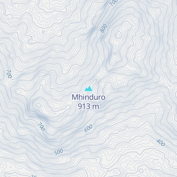 Map of Mhinduro