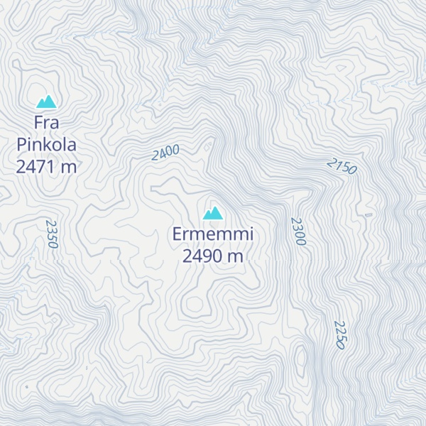Map of Ermemmi