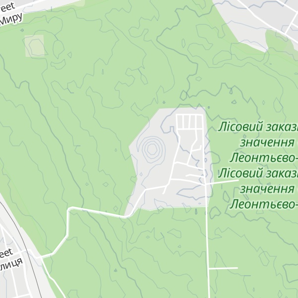 Map of Terikon 15-yi Shahti