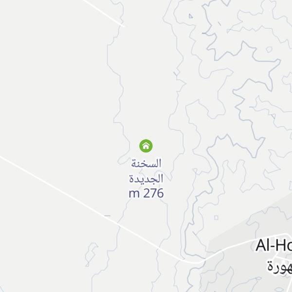 Map of السخنة الجديدة
