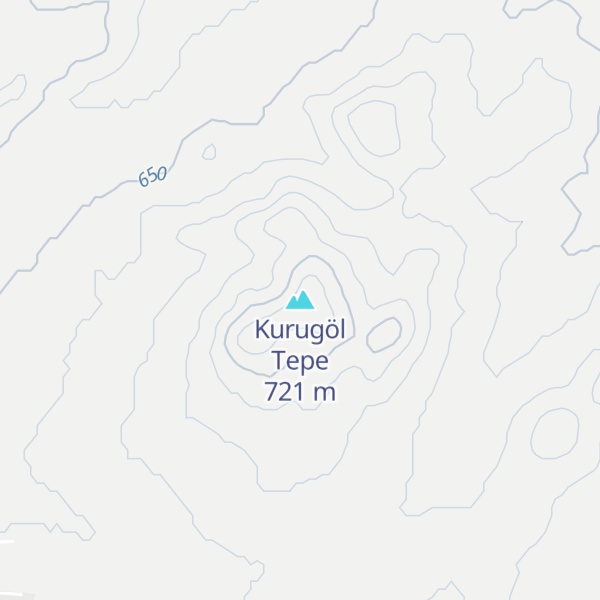 Map of Kurugöl Tepe
