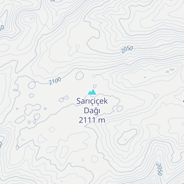 Map of Sarıçiçek Dağı