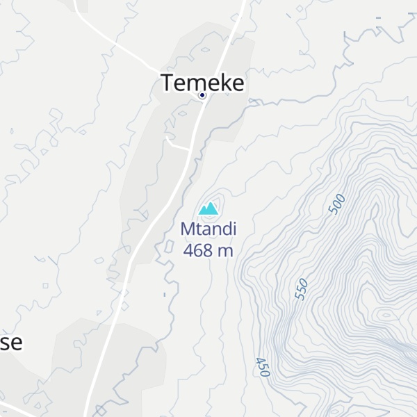 Map of Mtandi