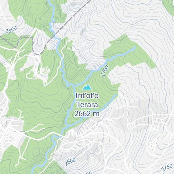 Map of Int’ot’o Terara