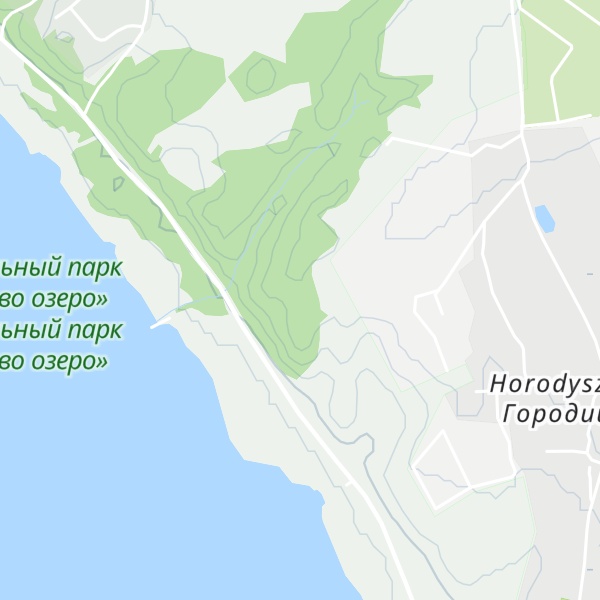 Map of Gromova Gora