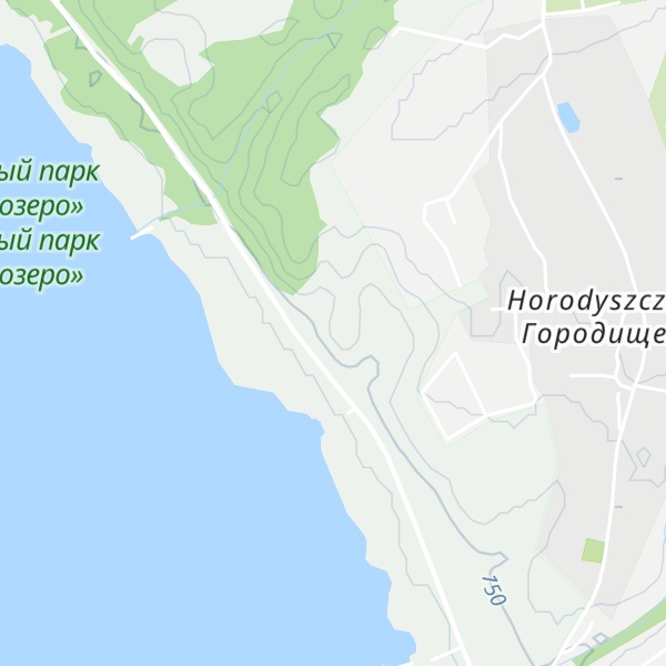 Map of Aleksandrova Gora (Yarilina Plesh)