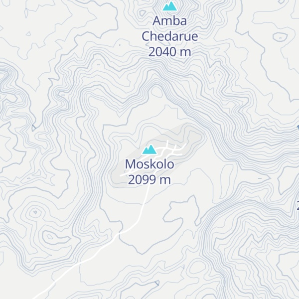 Map of Moskolo
