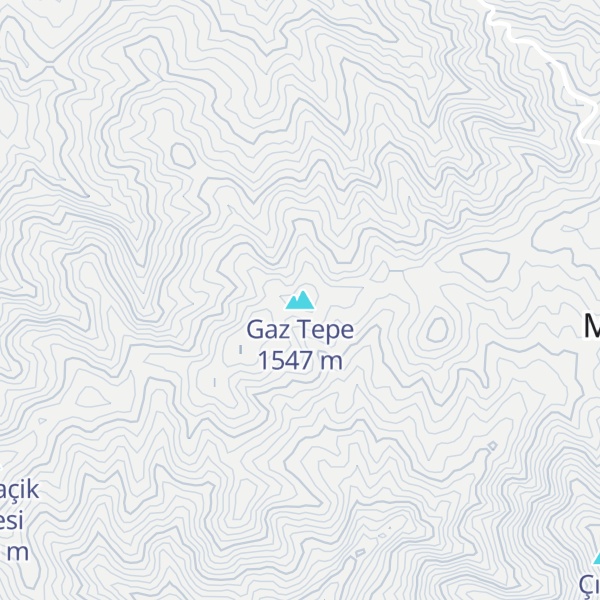 Map of Gaz Tepe