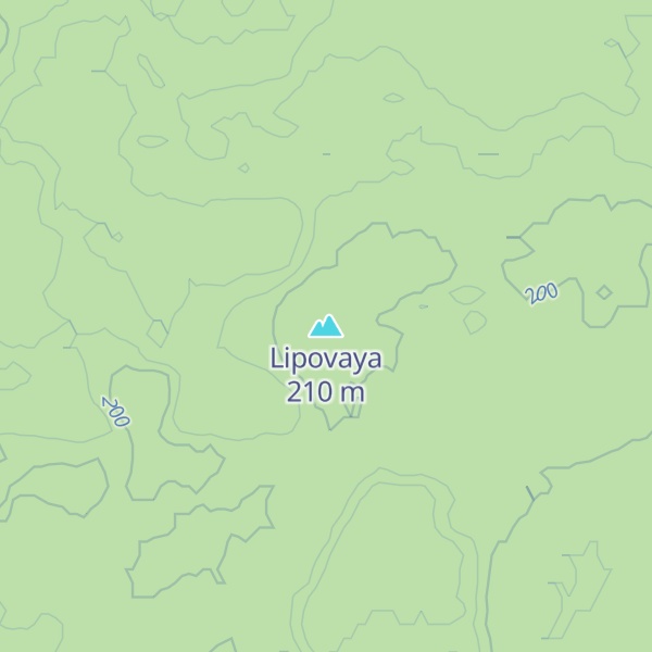 Map of Lipovaya