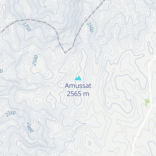 Map of Amussat