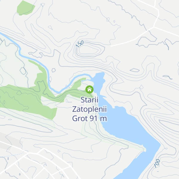 Map of Starii Zatoplenii Grot