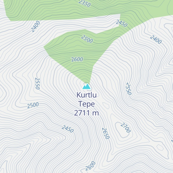 Map of Kurtlu Tepe