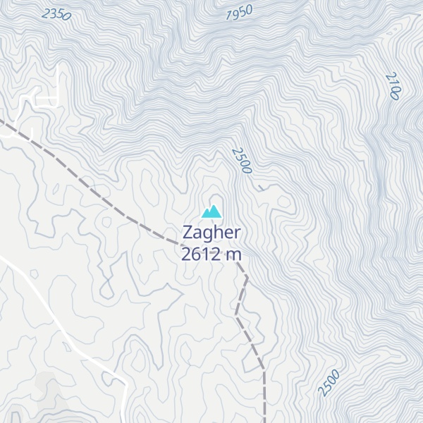 Map of Zagher