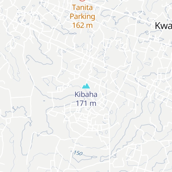 Map of Kibaha