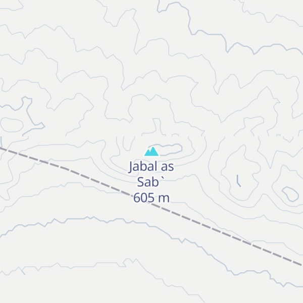 Map of Jabal as Sab`