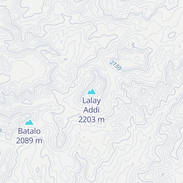 Map of Lalay Addi