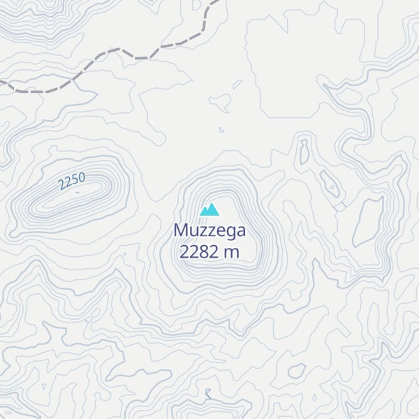 Map of Muzzega