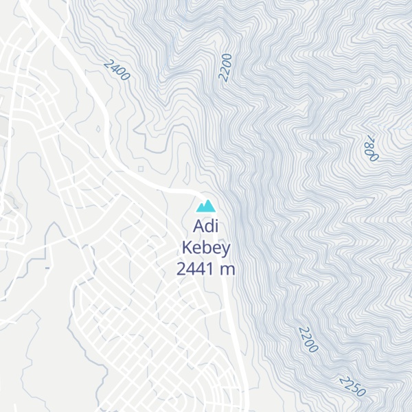 Map of Adi Kebey