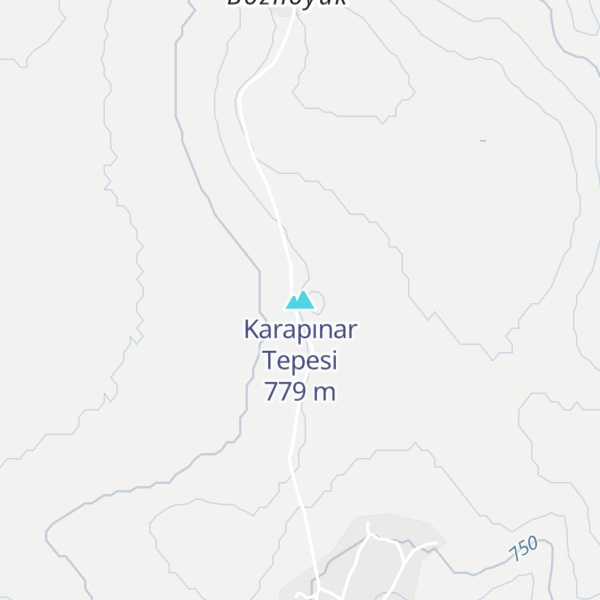 Map of Karapınar Tepesi