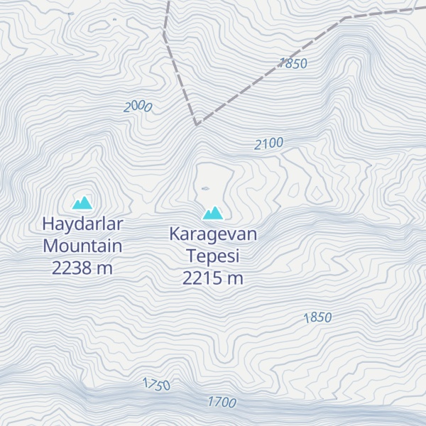 Map of Karagevan Tepesi