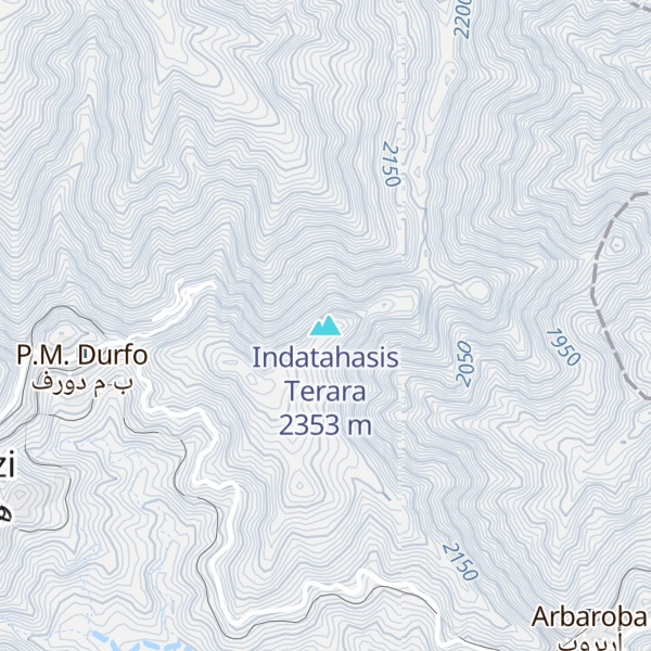 Map of Indatahasis Terara