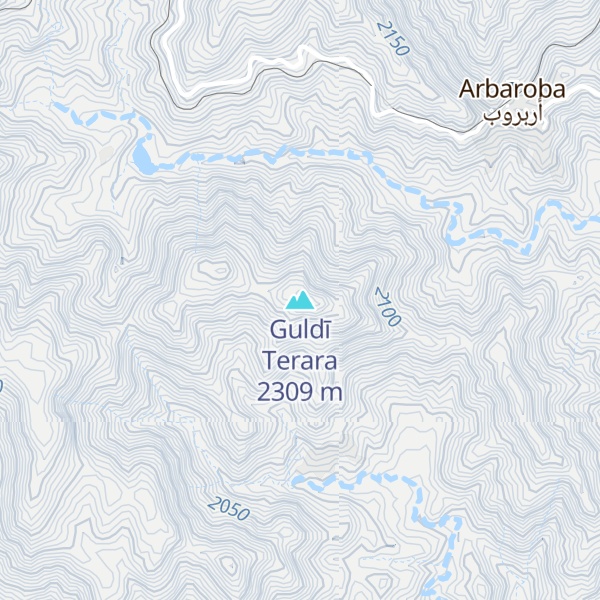 Map of Guldī Terara