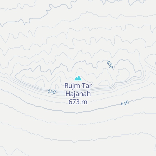 Map of Rujm Tar Hajanah